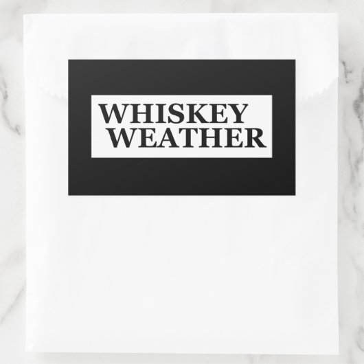 Funny Zitate über Whiskey Liebhaber Rechteckiger Aufkleber (Tasche)