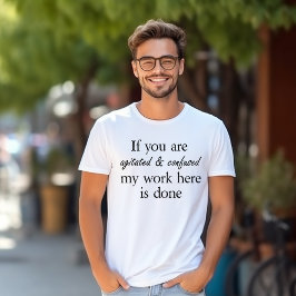 Funny zitiert Geschenke Neuigkeiten Witz Redewendu T-Shirt
