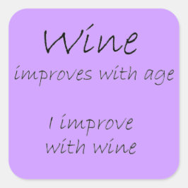 Funny zitiert Geschenke Spaß Aufkleber Geburtstags