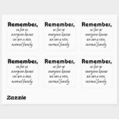 Funny zitiert Geschenke Spaß Redewendungen Aufkleb Quadratischer Aufkleber (Blatt)