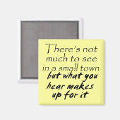 Funny zitiert Kühlschrankmagnete Städtereisende Sp Magnet (Vorderseite/Rückseite)