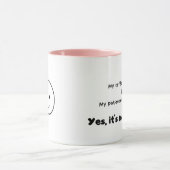 Funny zitiert Mamas Tasse (Zentrum)