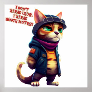 Funny zitiert von einem Katzengang-Chef Poster