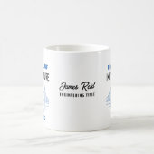 Funny Zivil Engineering Bridge Engineer Kaffeetasse (Mittel)