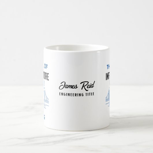 Funny Zivil Engineering Bridge Engineer Kaffeetasse (Mittel)