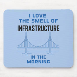 Funny Zivil Engineering Bridge Engineer Mousepad