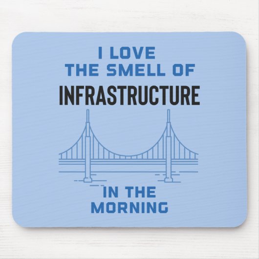 Funny Zivil Engineering Bridge Engineer Mousepad (Vorne)