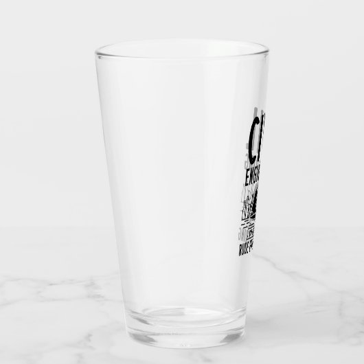 Funny Zivil Engineering Gag Engineer Graduate Glas (Rechts)