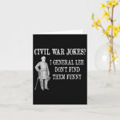 Funny Zivil War Design für History Buff & amp; Hit Karte (Gelbe Blume)