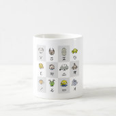 Funny Zodiac Signs Kaffeepause Tasse (Mittel)