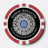 Funny Zodiac Signs Pokerchips (Vorderseite)