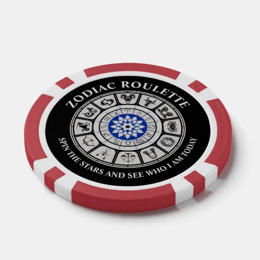 Funny Zodiac Signs Pokerchips (Einzeln)