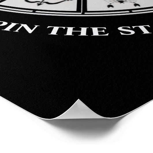 Funny Zodiac Signs Poster (Ecke)