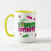 Funny Zombie Antidote Shhh... Tasse (Links)