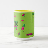 Funny Zombie Antidote.. Shhh.. Zombie Bevor ... Tasse (Zentrum)