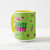 Funny Zombie Antidote.. Shhh.. Zombie Bevor ... Tasse (Vorderseite Links)