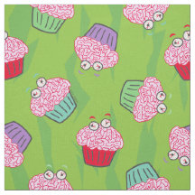 Funny Zombie Brains Cupcake Muster