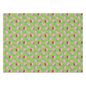 Funny Zombie Brains Cupcake Muster Tischdecke (Vorderseite (Horizontal))