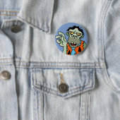 Funny Zombie Caveman Button (Beispiel)