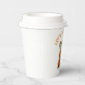 Funny Zombie Gemüse Halloween Pappbecher (Rechts)