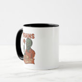 Funny Zombie Halloween Tasse (Vorderseite Links)