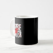 Funny Zombie Hunter Design für Jungs Mädchen Hallo Kaffeetasse (Vorderseite Links)