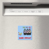 Funny Zombie Magnet (In Situ (Geschirrspüler))