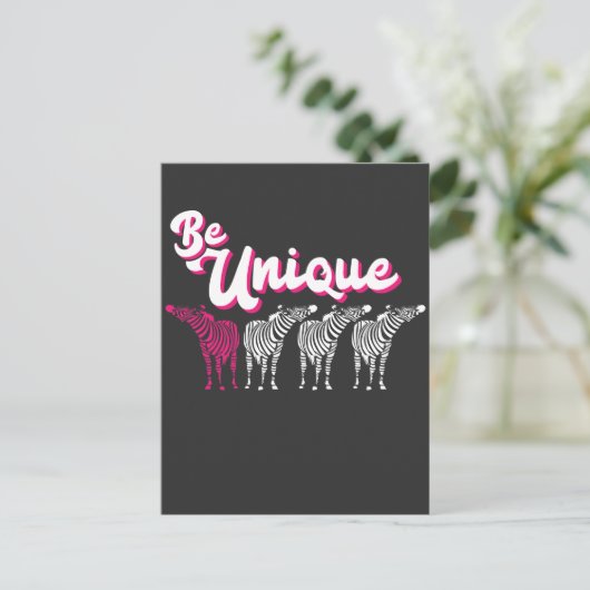 Funny Zookeeper Safari Zebra Zoo Tier Kostüm Postkarte (Stehend Vorderseite)