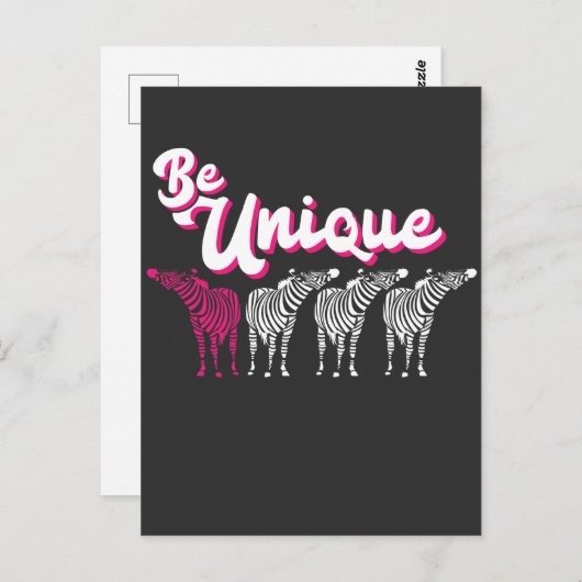 Funny Zookeeper Safari Zebra Zoo Tier Kostüm Postkarte (Vorne/Hinten)