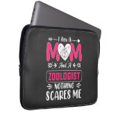 Funny Zoologist Mama, Zoologe Mama Laptopschutzhülle (Vorne Rechts)