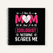 Funny Zoologist Mama, Zoologe Mama Notizblock (Vorderseite)