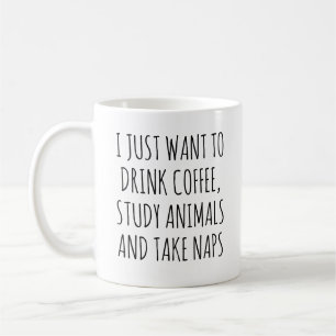 Funny Zoology Lover, erforsche Tiere und nimm Nick Kaffeetasse