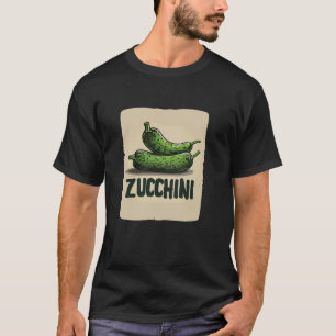 Funny Zucchini Kostüm für Jungen und Mädchen T-Shirt