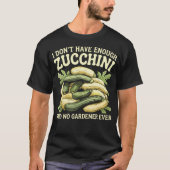 Funny Zucchini Lover Garden Vegetable Veggie Vegan T-Shirt (Vorderseite)