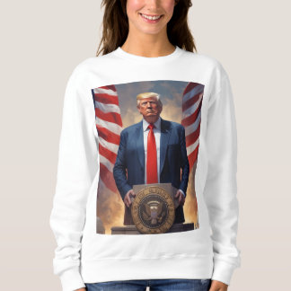 Funny zufällig Donald Trump Sweatshirt