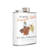 Funny Zuhause Baker Trinkflasche, hausgemachte Ext Flachmann (Rechts)