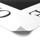 Funny Zuhause Office arbeitet von Zuhause Poster (Ecke)