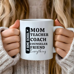 Funny Zuhause School Mama Muttertagsgeschenke Kaffeetasse
