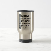 Funny Zuhause School Mama Muttertagsgeschenke Reisebecher (Mittel)