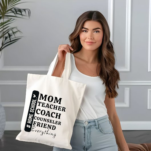 Funny Zuhause School Mama Muttertagsgeschenke Tragetasche