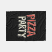 Funny Zza Party Reden Kostüm für Jungen und Mädche Fleecedecke (Vorderseite (Horizontal))