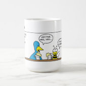 FunnyBirds & Bienen Kaffeetasse (Mittel)