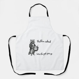 FunnyCooking Apron for Chefs All-Over Print Apron Schürze
