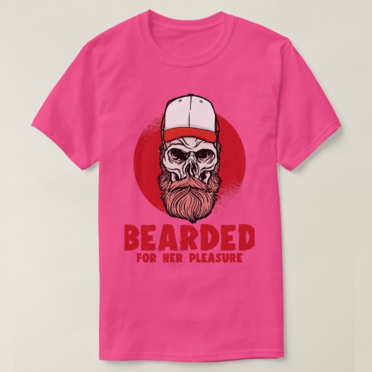 FunnyFullBartdedMenBartdedForHerVergnügen 1 T-Shirt (Design vorne)