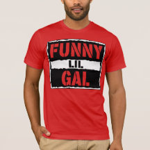 FunnyLilGalReacts Attitude Wrestling Shirt (rot)