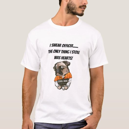 FunnyPugTShirt T-Shirt (Vorderseite)