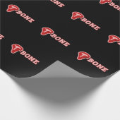 FunnyT-Bone Fleisch Lover Butcher Grillen Geschenkpapier (Ecke)