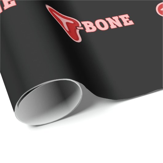 FunnyT-Bone Fleisch Lover Butcher Grillen Geschenkpapier (Rolleneckpunkt)