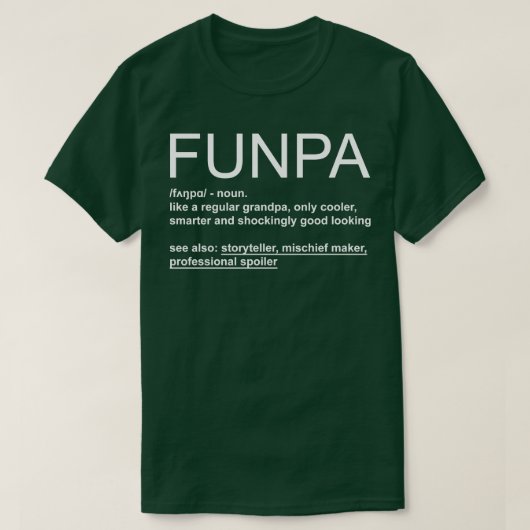 FunPa Funny Vathers Day-Geschenk T-Shirt (Design vorne)
