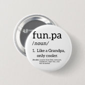 Funpa wie ein Opa nur Cooler Button (Vorne & Hinten)